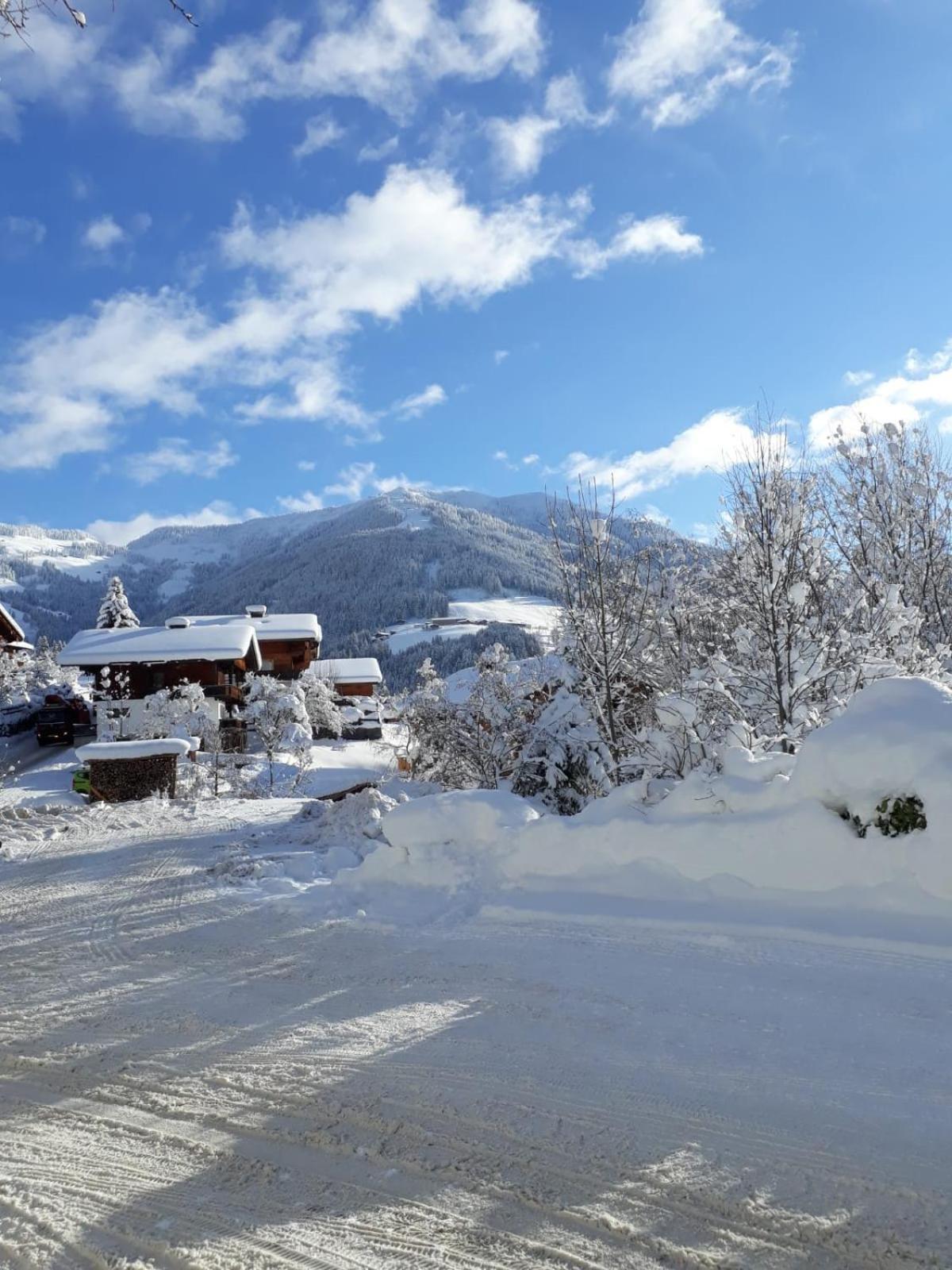 Haus Gmahblick Ferienwonungen Hotell Alpbach Eksteriør bilde
